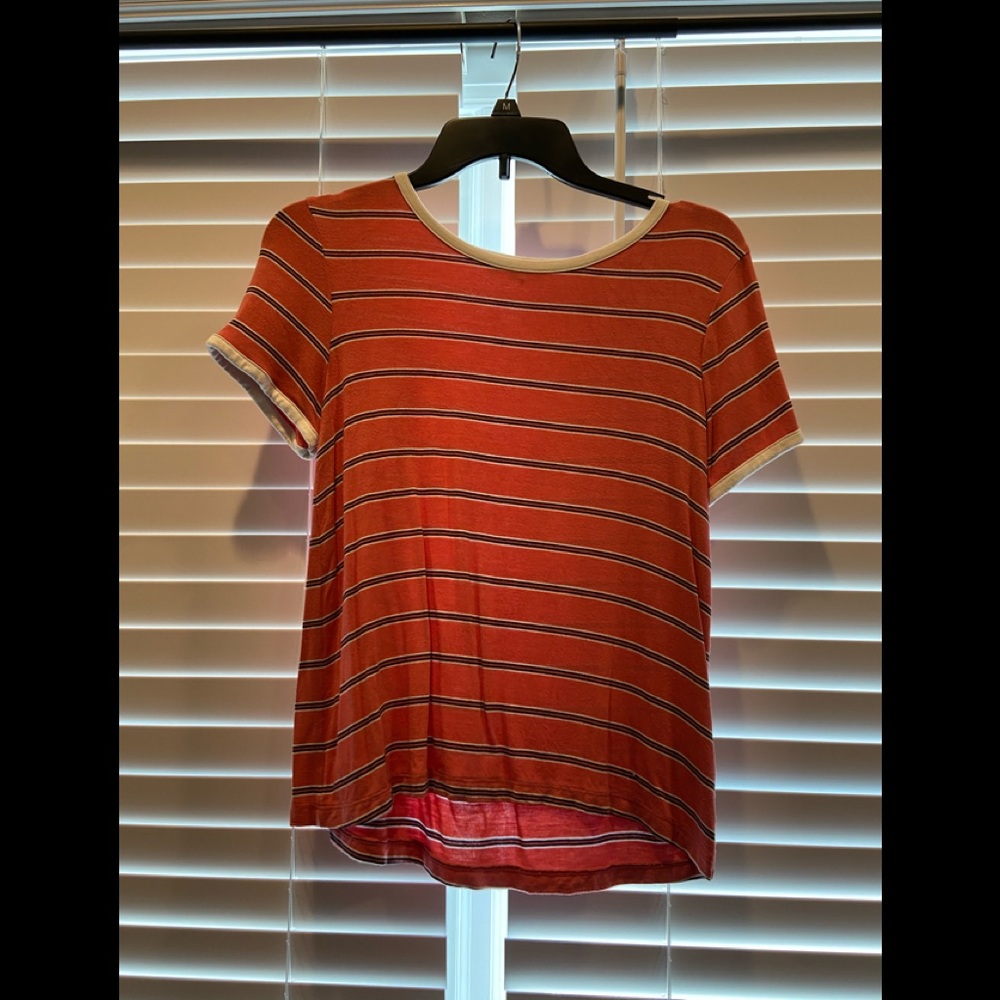 Striped short sleeve t-shirt